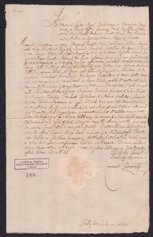 Opis sprawy sądowej z pozwu Baltazara i Anny z Gembickich – Ciecierskich jako spadkobierców ojca Anny – Jana G. kasztelana Niekielskiego przeciw Michałowi Sapieże pisarzowi polnemu litewskiemu o sumę 12 000 tynfów pożyczoną temu ostatniemu przez Jana G. w Malborku w 1807 r.opisu sprawy sądowej z pozwu Baltazara i Anny z Gembickich – Ciecierskich jako spadkobierców ojca Anny – Jana G. kasztelana Niekielskiego przeciw Michałowi Sapieże pisarzowi polnemu litewskiemu o sumę 12 000 tynfów pożyczoną temu ostatniemu przez Jana G. w Malborku w 1807 r.