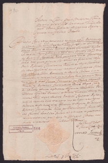 Manifestacja Baltazara i Anny Ciecierskich o nieważności zapisów w aktach piotrkowskich