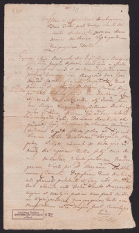 Klara Budzyńska c. Kazimierza żona Józefa Dybowskiego z mężem kwitują odbiór 420 zł polskich od Jakuba Ciecierskiego, Marcina Łopuskiego i Jakuba Borzyma