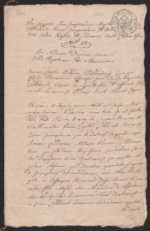 Biskup Bożydar Podhorodeński podaje do wiadomości pobożną fundację Konstancji z Kuczyńskich Ciecierskiej z 1805 r. i jej późniejsze rozwinięcie