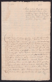 Antoni Kazimierz Jastrzębski sędzia ziemski łukowski w imieniu swoim i żony Zofii z Wężów kwituje Jakuba Ciecierskiego z sumy 1 000 złp