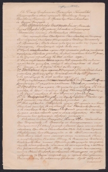Kopie dekretów wydanych w imieniu króla pruskiego Fryderyka z lat 1802 i 1803 w sprawie sporu pomiędzy właścicielką Ciechanowca hrabiną Jabłonowską a kahałem ciechanowieckim