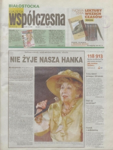 Gazeta Wsp&oacute;łczesna 2006, nr 50
