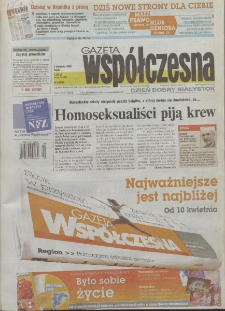 Gazeta Wsp&oacute;łczesna 2006, nr 68