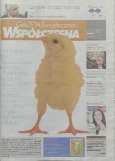 Gazeta Wsp&oacute;łczesna 2006, nr 75