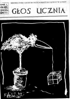 Głos Ucznia 1996-1997 nr 1