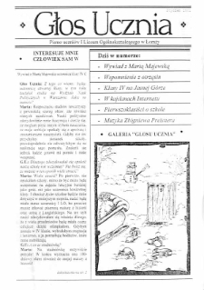 Głos Ucznia styczeń 2001