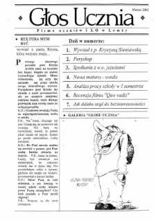 Głos Ucznia marzec 2002