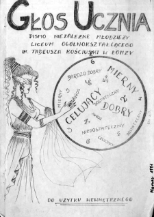 Głos Ucznia marzec 1991
