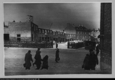 Białystok, odbudowa śr&oacute;dmieścia. Rynek Kościuszki