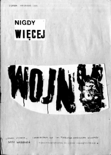Głos Ucznia wrzesień 1981