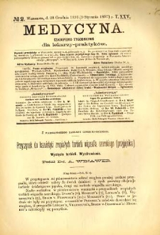 Medycyna 1896 T.25 nr 2