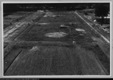 Białystok, widok na ogród przy Pałacu Branickich