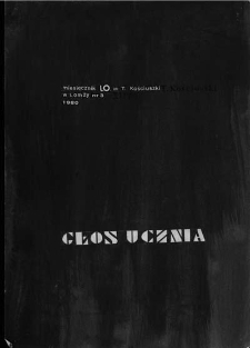 Głos Ucznia 1980 nr 3