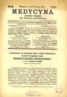Medycyna 1897 T.25 nr 51