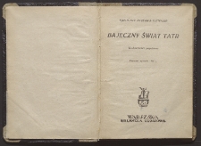 Bajeczny świat Tatr