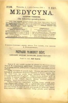 Medycyna 1896 T.24 nr 24
