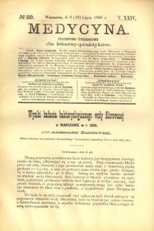 Medycyna 1896 T.24 nr 29