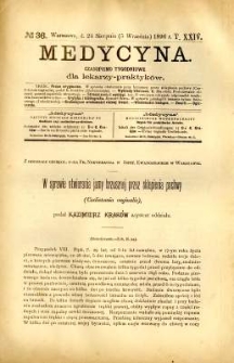 Medycyna 1896 T.24 nr 36