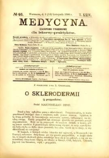 Medycyna 1896 T.24 nr 46