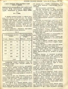 Lwowski tygodnik lekarski 1908 T.3 nr 5