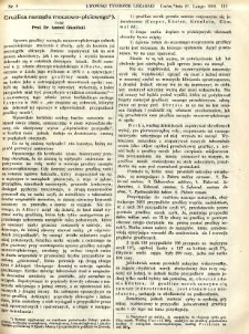 Lwowski tygodnik lekarski 1908 T.3 nr 9