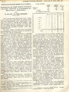 Lwowski tygodnik lekarski 1908 T.3 nr 13