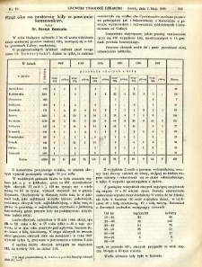 Lwowski tygodnik lekarski 1908 T.3 nr 19