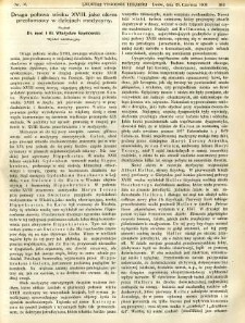 Lwowski tygodnik lekarski 1908 T.3 nr 26