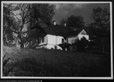 Krasnogruda, dwór elewacja tylna