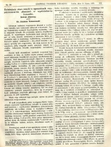 Lwowski tygodnik lekarski 1908 T.3 nr 30
