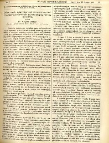 Lwowski tygodnik lekarski 1910 T.5 nr 7