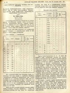 Lwowski tygodnik lekarski 1910 T.5 nr 39