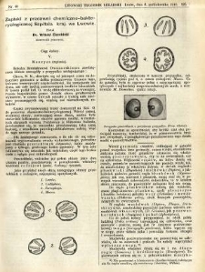Lwowski tygodnik lekarski 1910 T.5 nr 40
