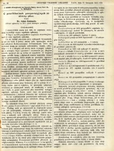 Lwowski tygodnik lekarski 1910 T.5 nr 46