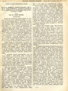 Lwowski tygodnik lekarski 1910 T.5 nr 51