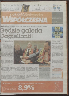 Gazeta Wsp&oacute;łczesna 2006, nr 207
