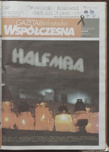 Gazeta Wsp&oacute;łczesna 2006, nr 229