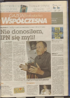 Gazeta Wsp&oacute;łczesna 2007, nr 26