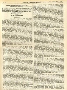 Lwowski tygodnik lekarski 1911 T.6 nr 24