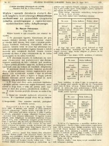 Lwowski tygodnik lekarski 1911 T.6 nr 30