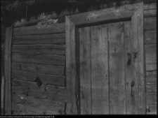 Bargł&oacute;w Kościelny, drewniane chałupy