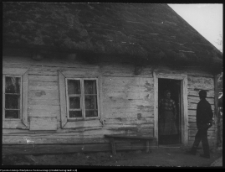 Bargł&oacute;w Kościelny, drewniane chałupy