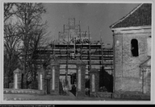 Wizna, odbudowa kościoła