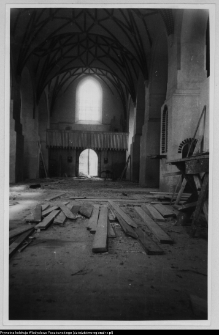 Wizna, odbudowa kościoła