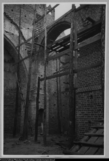 Wizna, odbudowa kościoła