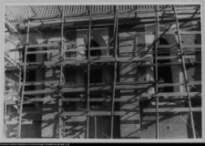 Wizna, odbudowa kościoła