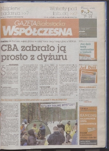 Gazeta Wsp&oacute;łczesna 2007, nr 37