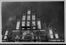 Wizna, odbudowa kościoła