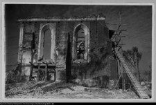 Wizna, odbudowa kościoła